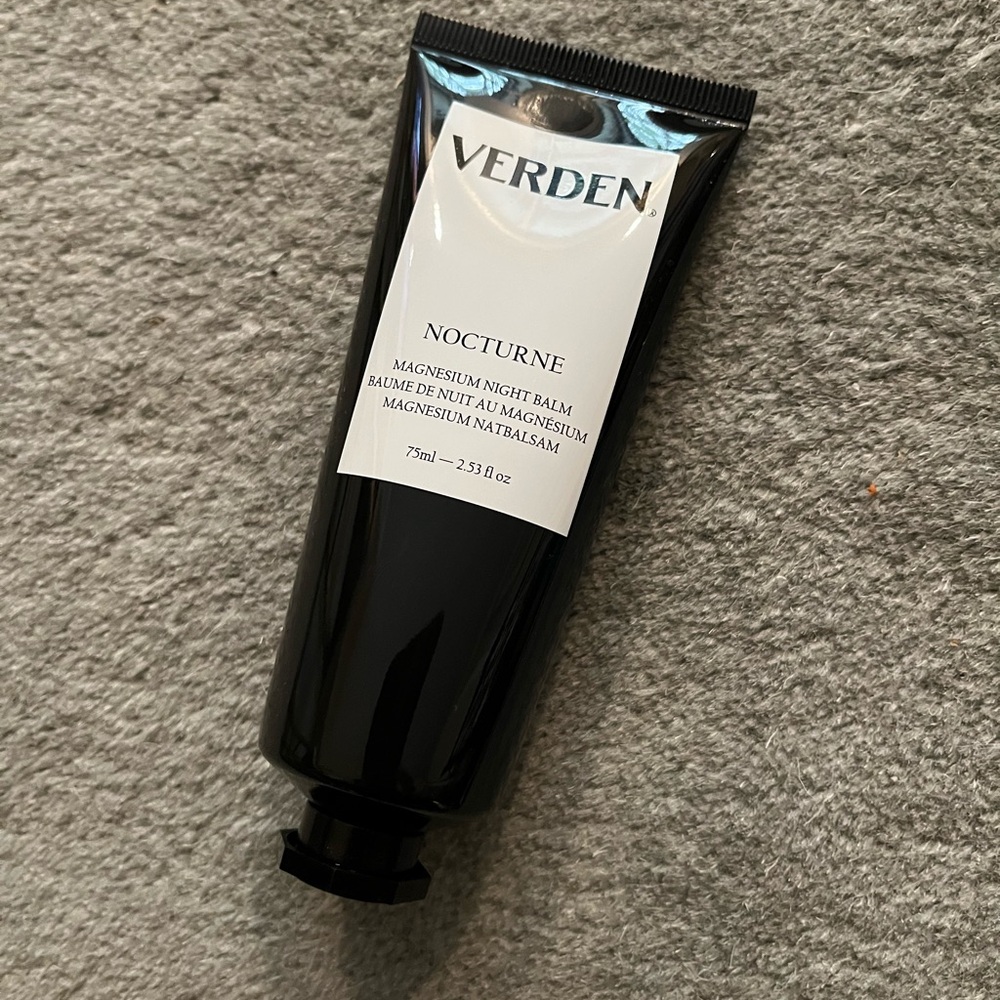 Verden Nocturne Magnesium Night Balm - Black